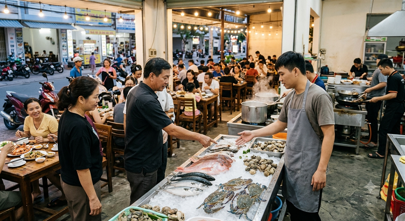 Tiêu chí lựa chọn địa chỉ ăn hải sản chất lượng tại phố biển