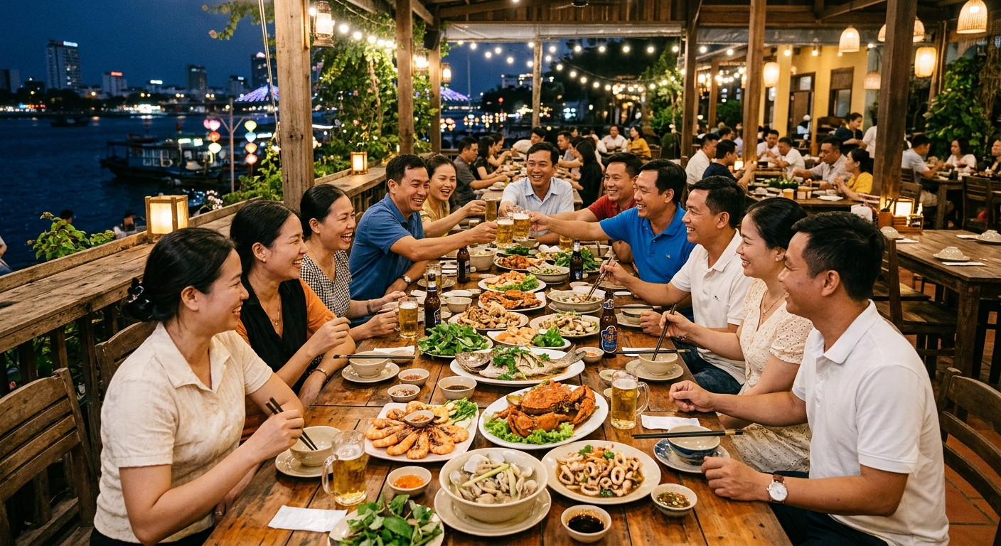 Không gian lý tưởng cho việc tổ chức tiệc và liên hoan