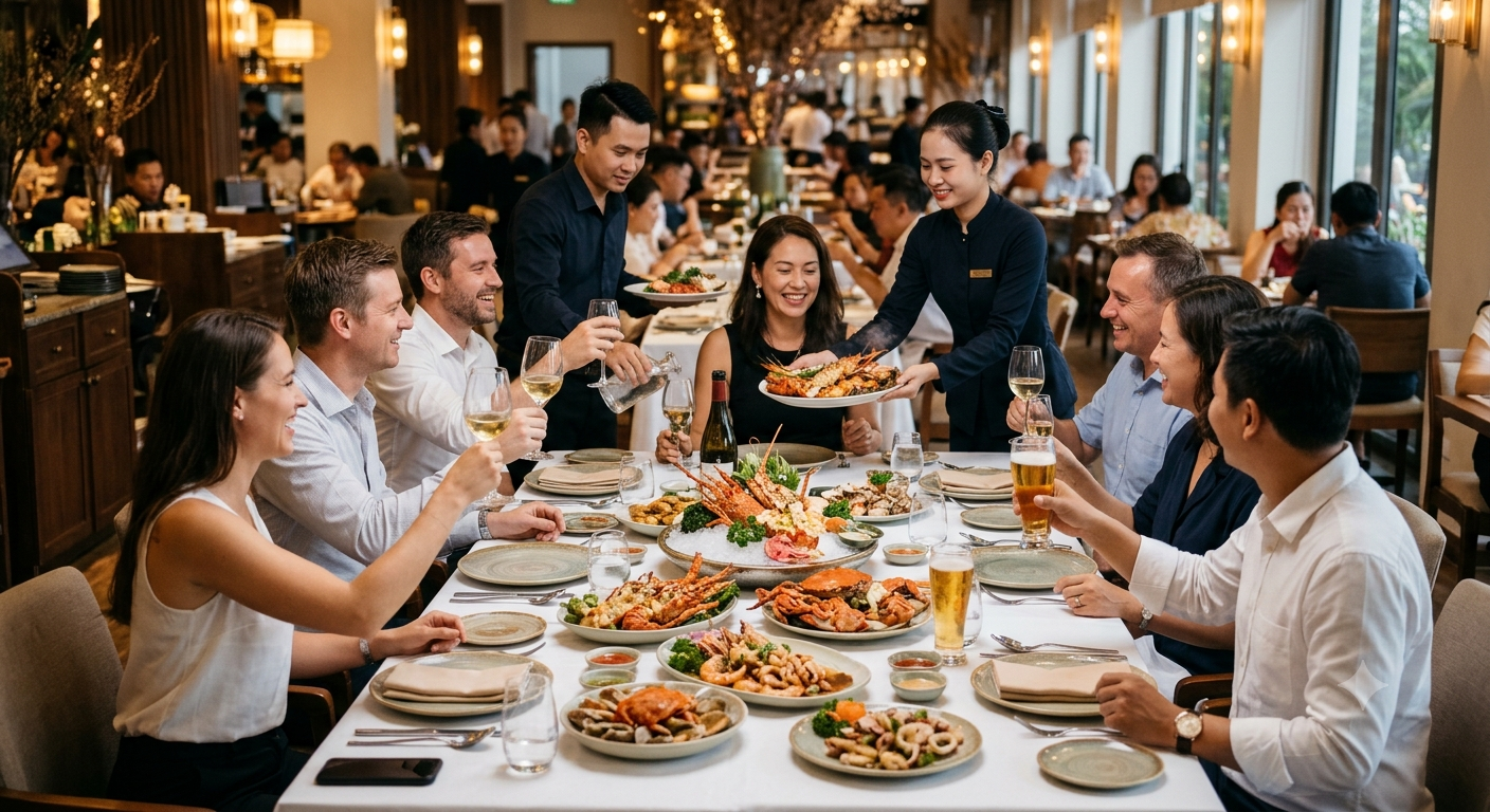 Dịch vụ hỗ trợ trọn gói cho các buổi liên hoan và tổ chức tiệc